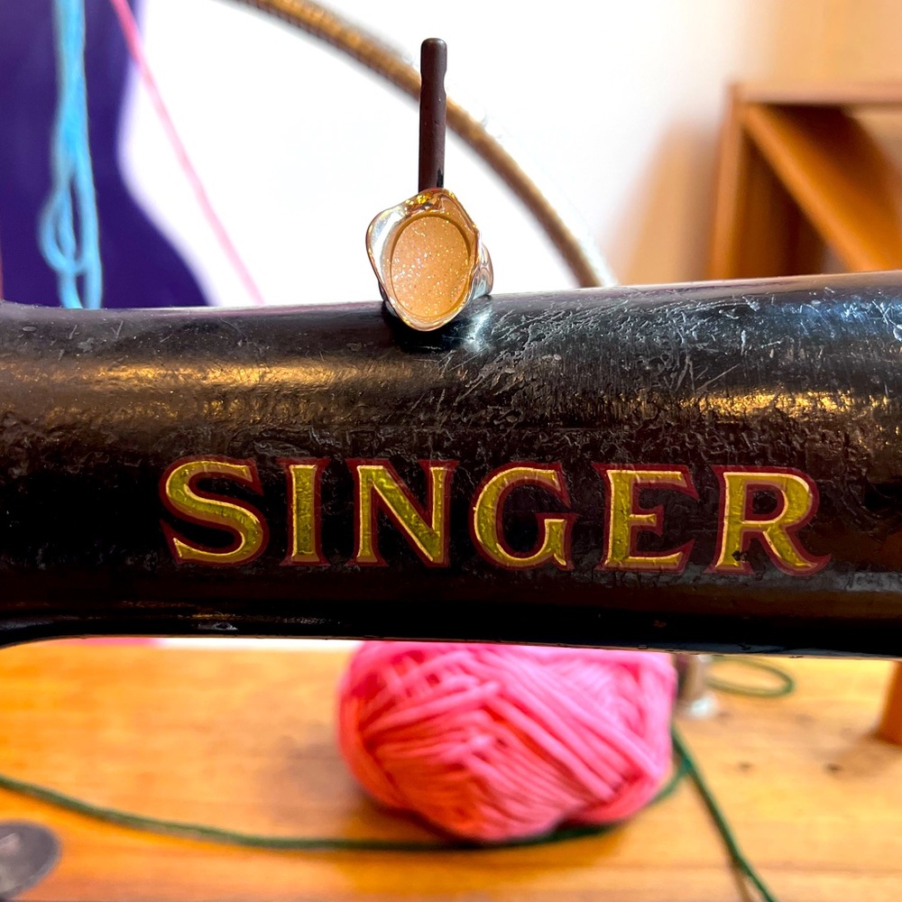HG Silver Drusy Ring - Picture 6 of 7